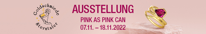 Banner Auststellung Pink, 2022