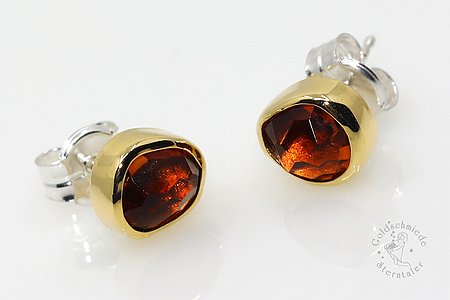Ohrstecker mit Citrin